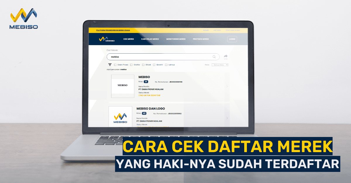 Cara Cek Daftar Merek yang Sudah Terdaftar di HAKI