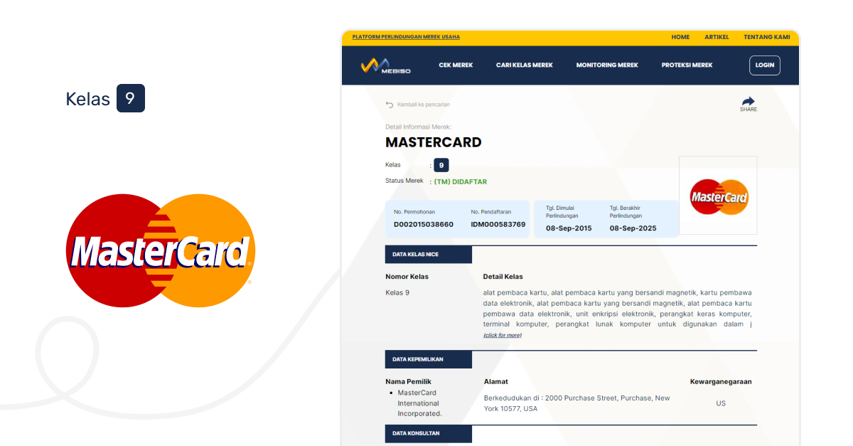 Merek Produk Adalah Media untuk Membedakan Produk - MASTERCARD