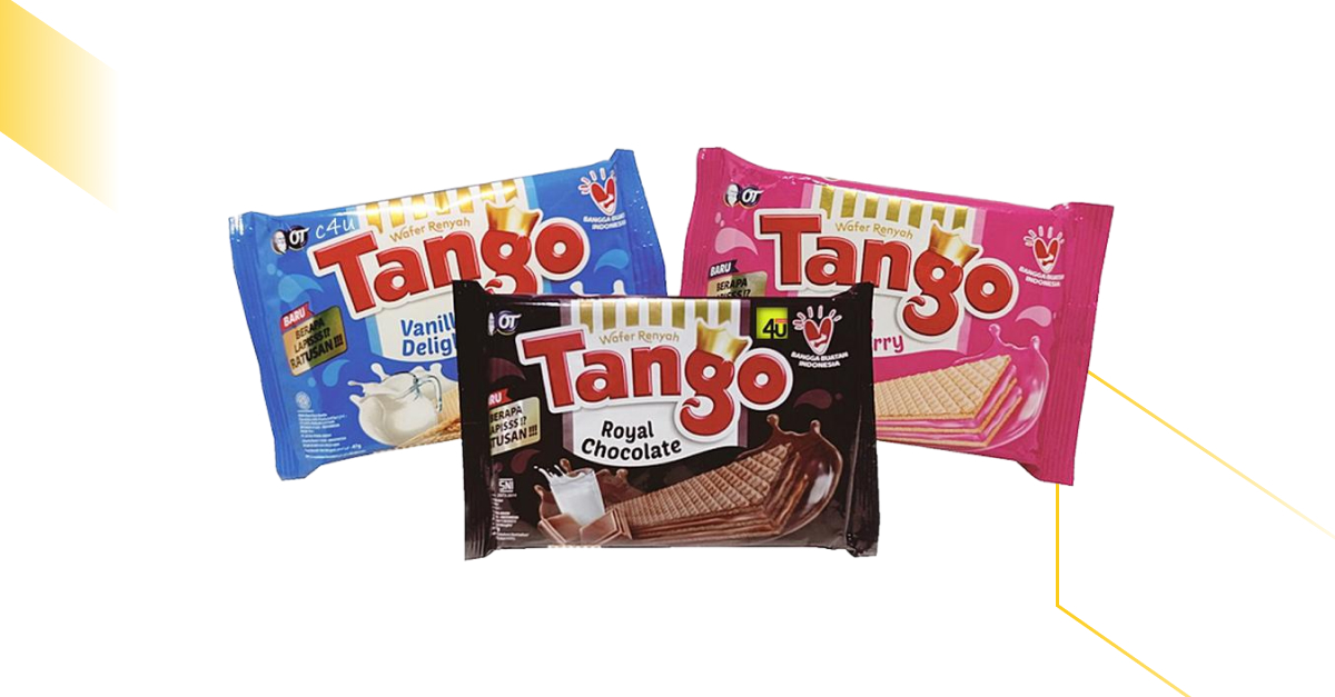 Contoh brand awareness Tango