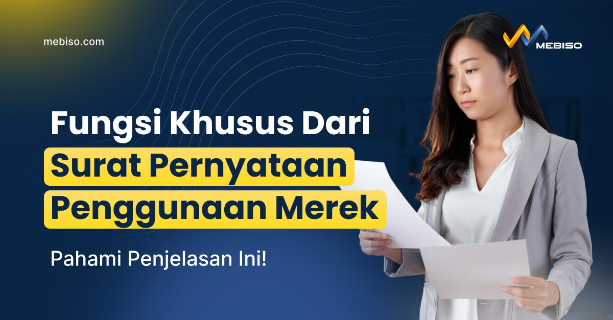 Surat Pernyataan Penggunaan Merek