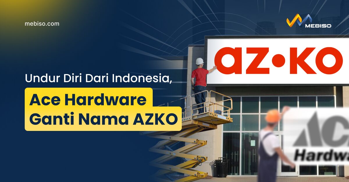 Undur Diri Dari Indonesia, Ace Hardware Ganti Nama AZKO