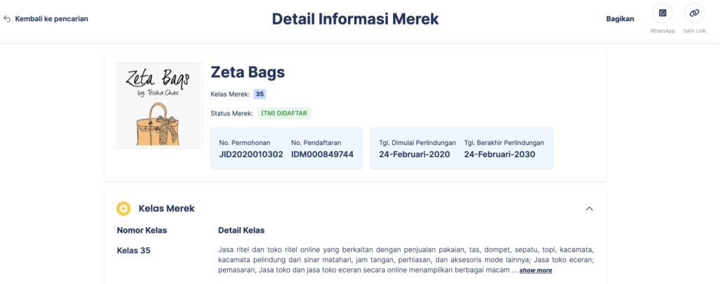 brand hijab terdaftar