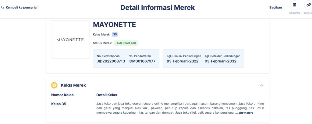 merek hijab terdaftar