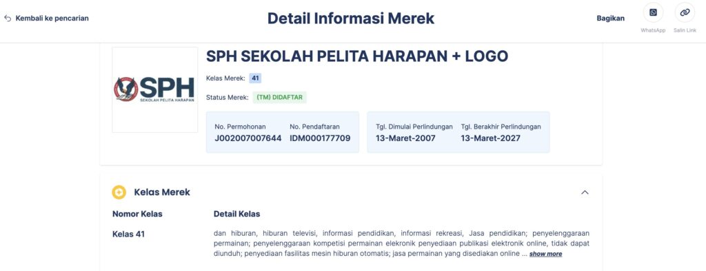 logo merek sekolah pelita harapan