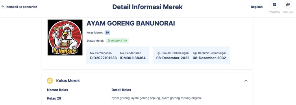 logo merek ayam goreng banunorai