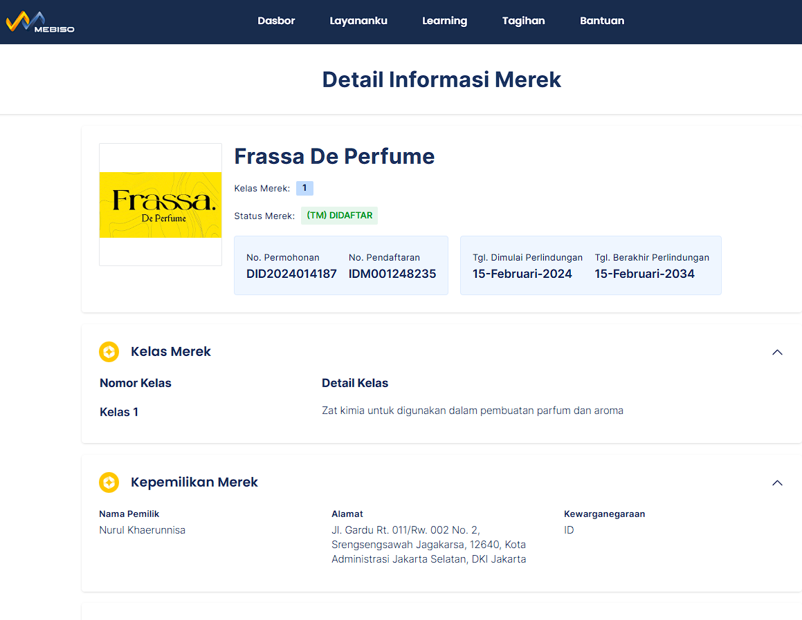Frassa De Perfume