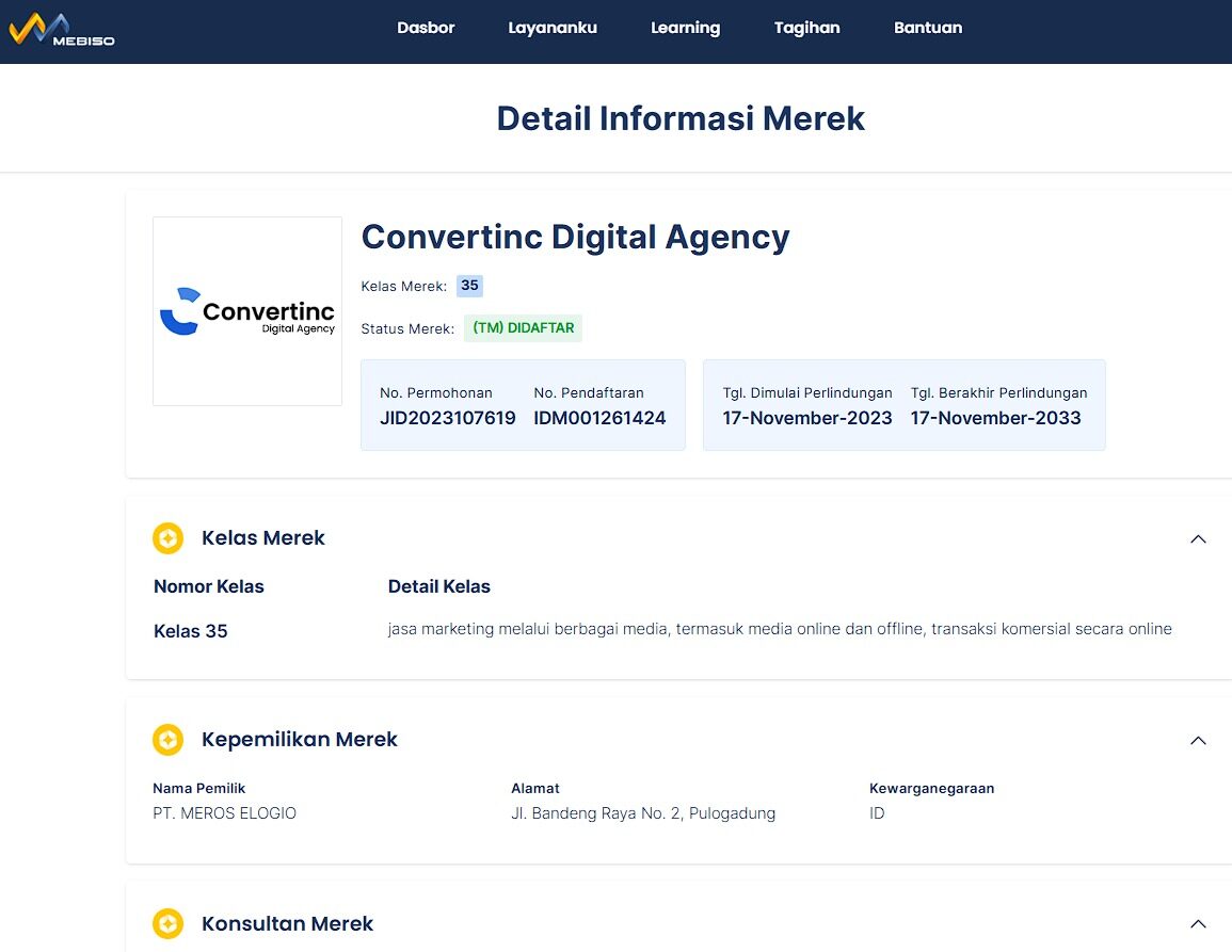 merek convertinc digital agency