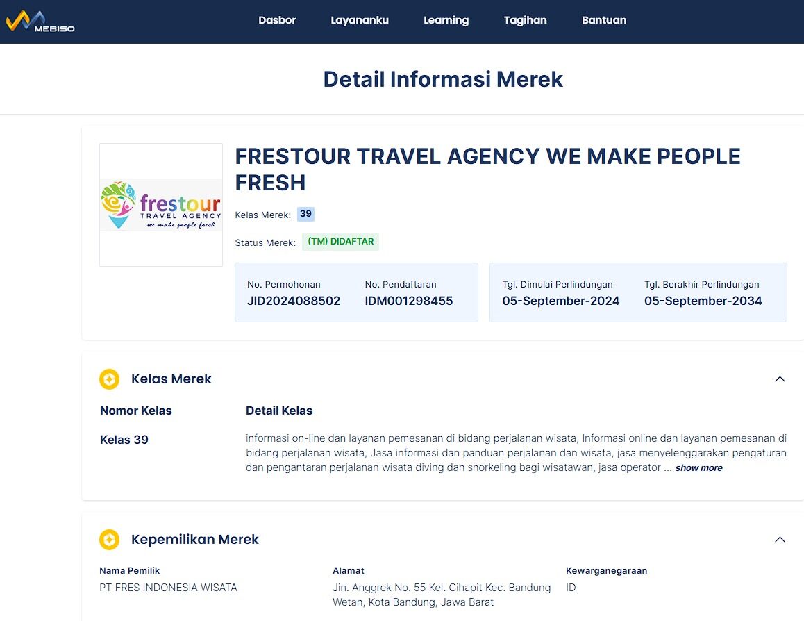 merek agency terdaftar