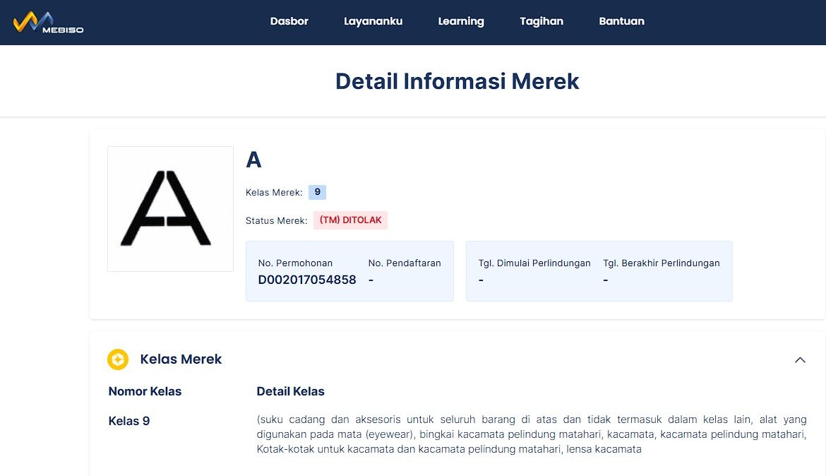 Contoh Gambar Merek yang Tidak Dapat Didaftarkan