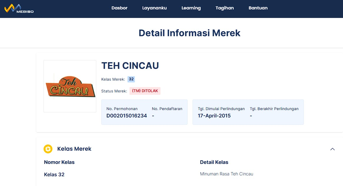 Contoh Gambar Merek yang Tidak Dapat Didaftarkan