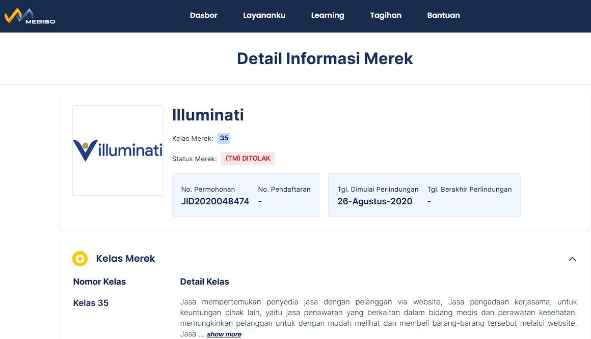 Contoh Gambar Merek yang Tidak Dapat Didaftarkan