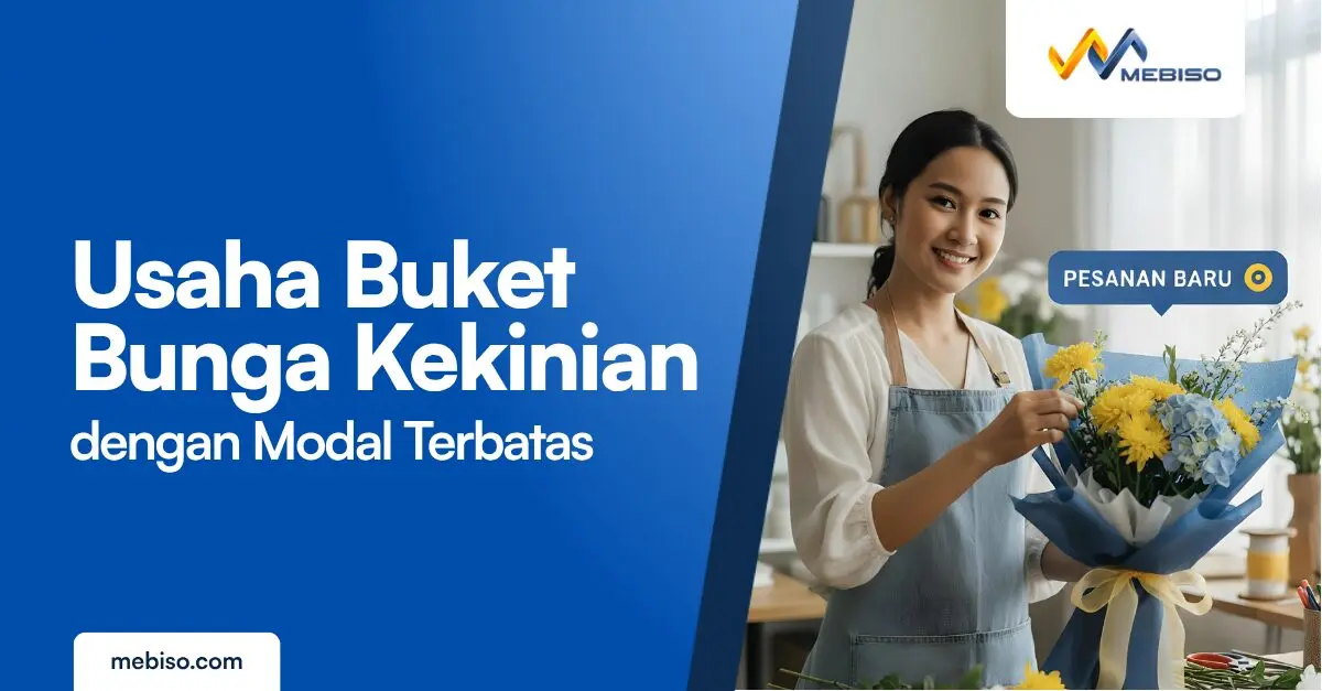 Usaha Buket Bunga Kekinian dengan Modal Terbatas
