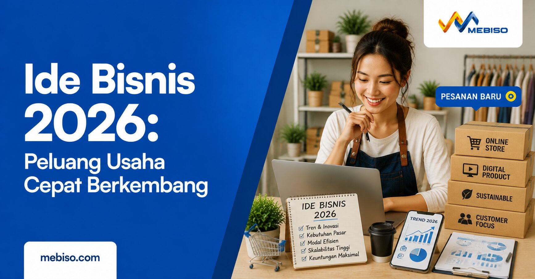 Ide Bisnis 2026: Peluang Usaha Cepat Berkembang