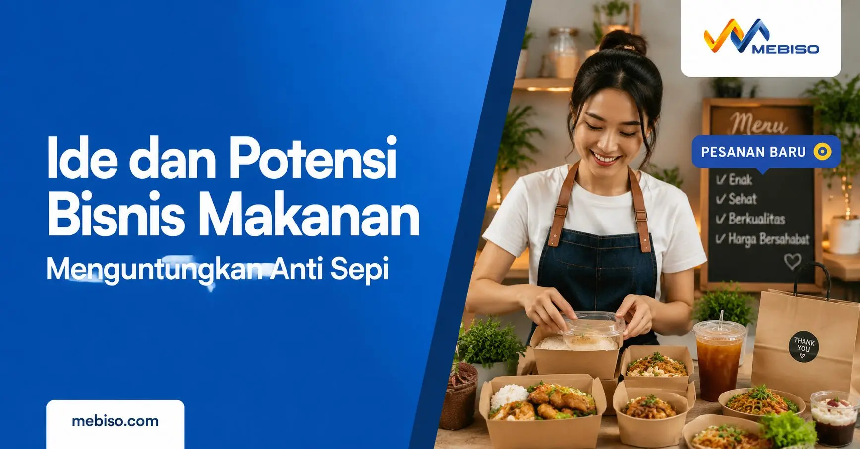 Ide dan Potensi Bisnis Makanan Menguntungkan Anti Sepi