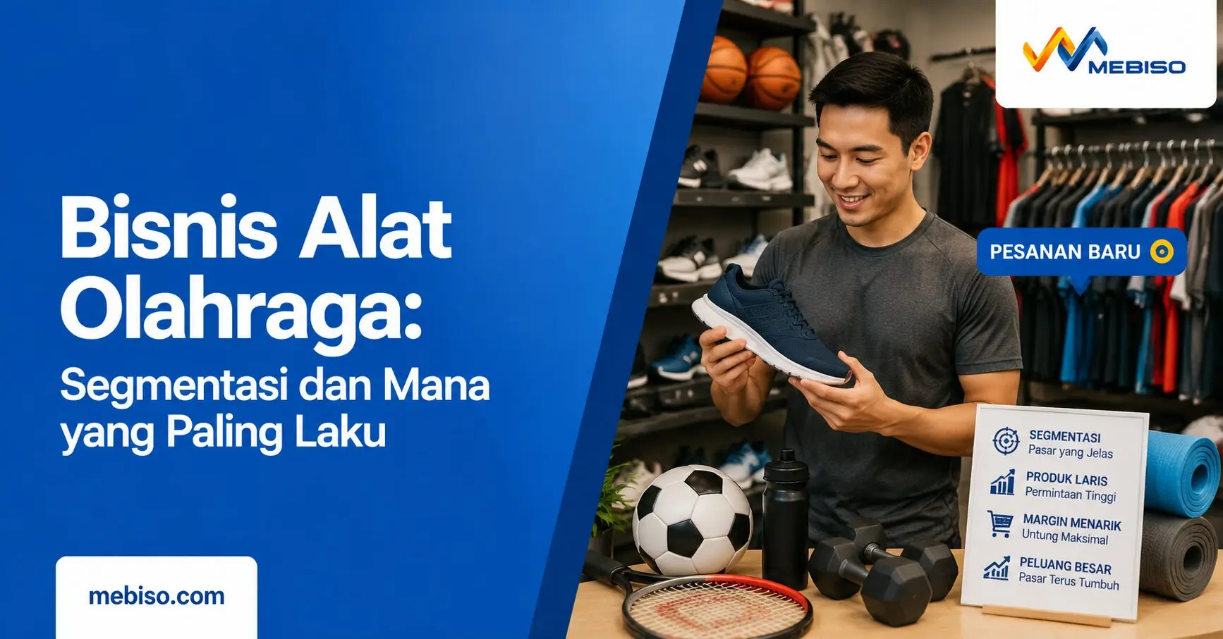 Bisnis Alat Olahraga: Segmentasi dan Mana yang Paling Laku