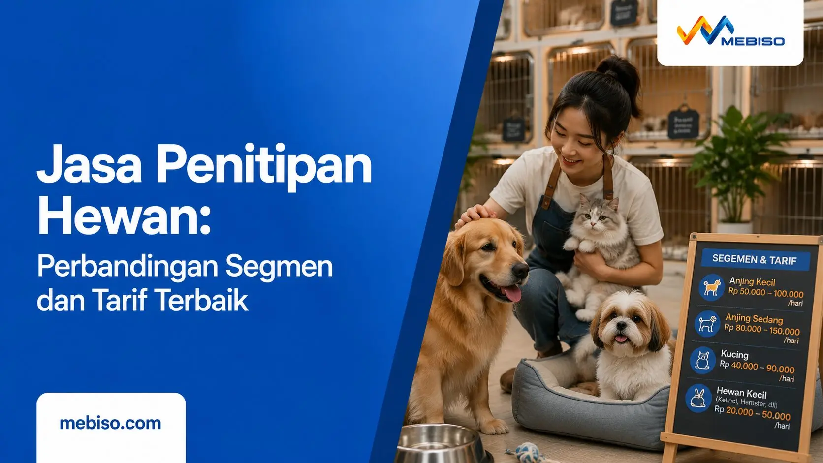 Jasa Penitipan Hewan: Perbandingan Segmen dan Tarif Terbaik