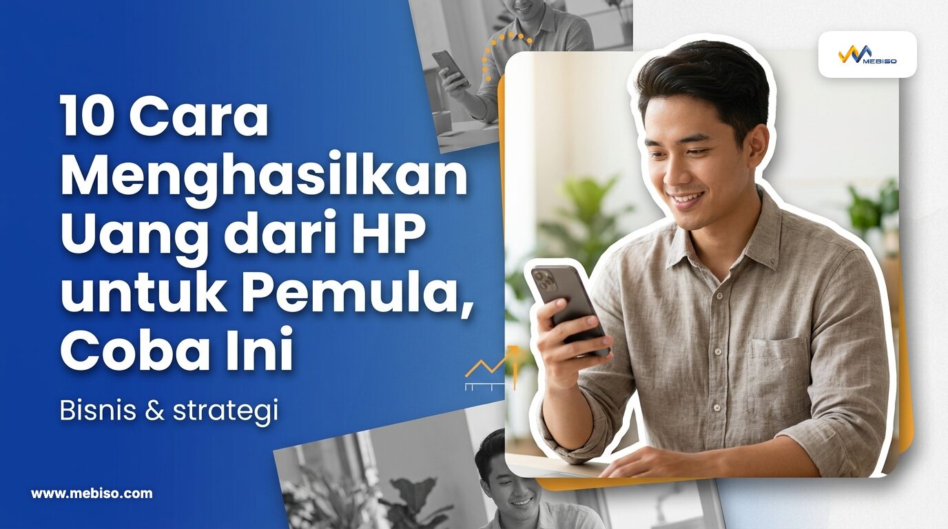 10 Cara Menghasilkan Uang dari HP untuk Pemula, Coba Ini
