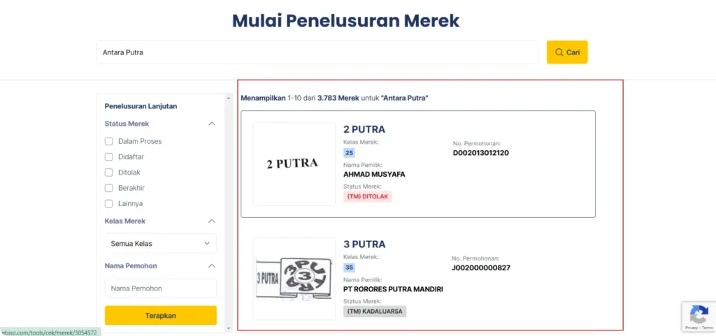 panduan cek merek di mebiso